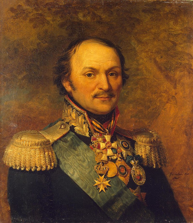 посмертный портрет М. И. Платова
