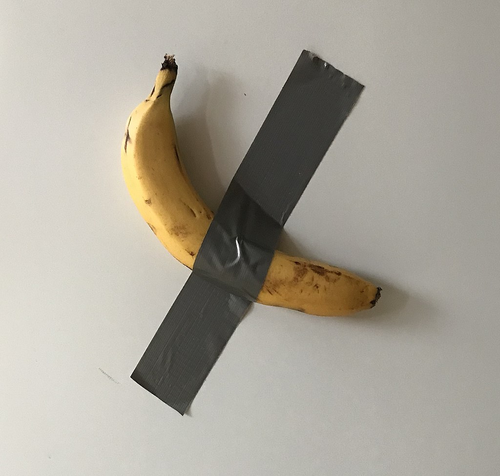 Знаменитый Банан Каттелана